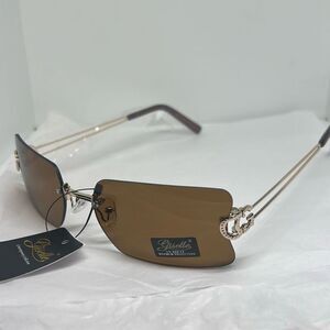Giselle Rimless Sunglasses – Elegant Contemporary Collection UV400 Protection